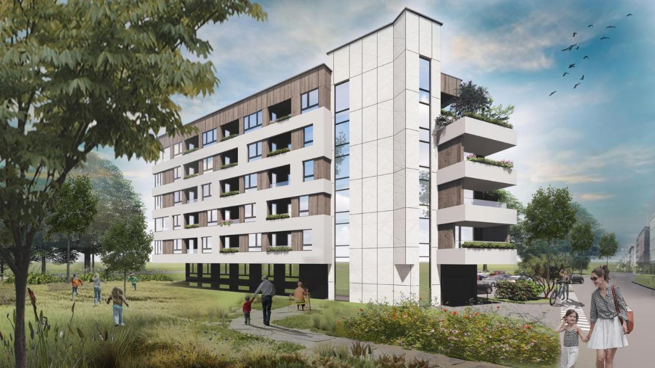 Apartman Epilux Tuzla Bagian luar foto